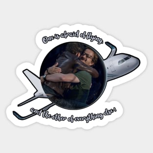 Rich & Rob Flying Sticker